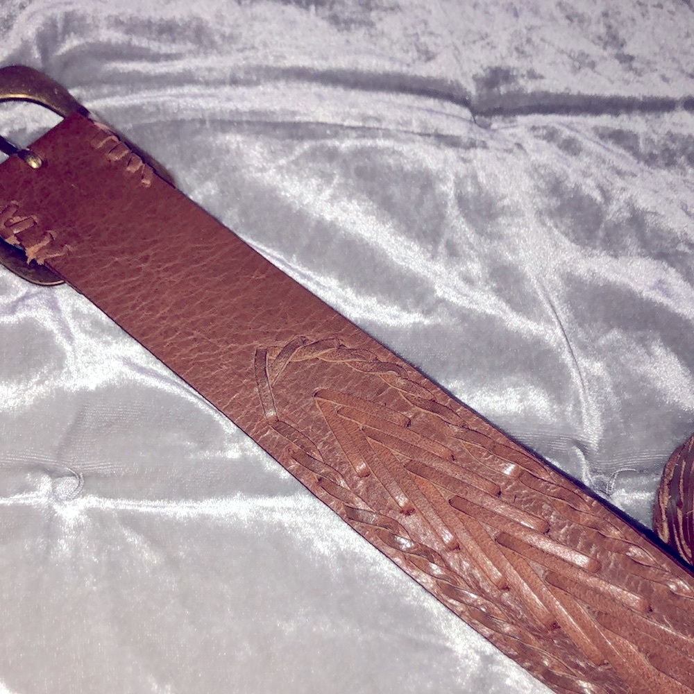 Calvin Klein Solid Leather Belt Medium - image 3